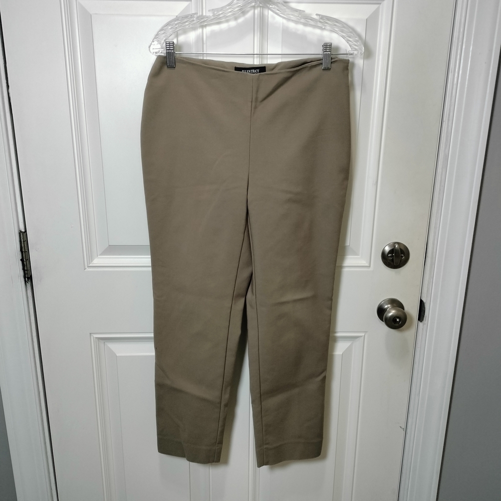 Ellen Tracy Cropped Khaki Women's Pants Size 8